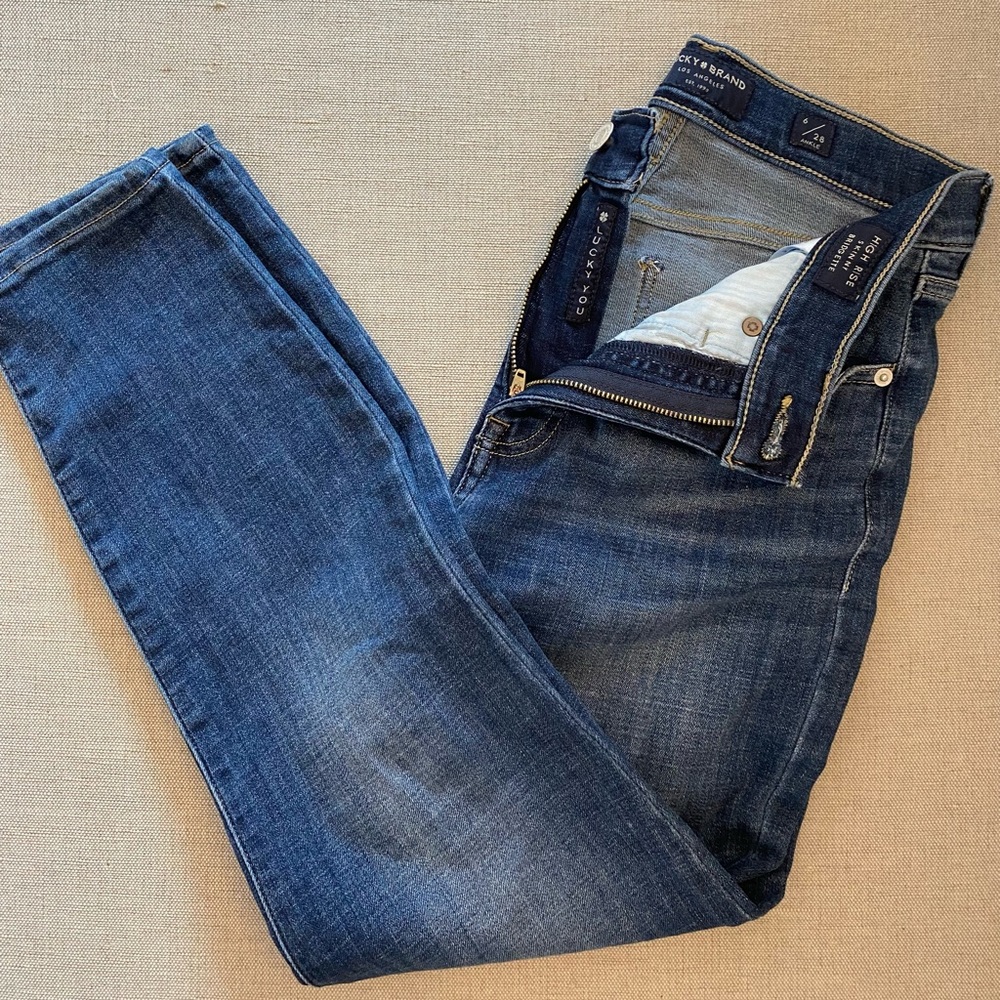 Lucky Brand High Rise Bridgette Skinny Jean